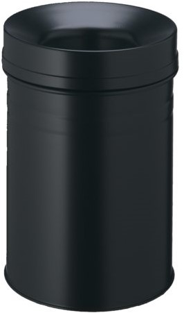 Papierbak met vlamdover Durable 3325-01 15liter zwart