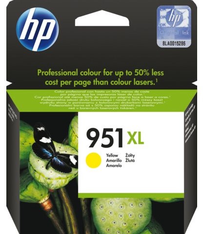 Inktcartridge HP CN048AE 951XL geel HC