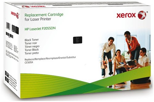 Tonercartridge Xerox alternatief tbv HP CE505X 05X zwart HC