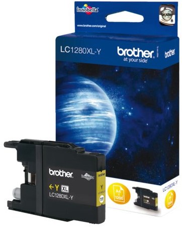 Inktcartridge Brother LC-1280XLY geel HC