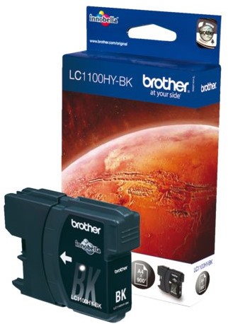 Inktcartridge Brother LC-1100HYBK zwart HC