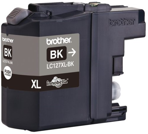 Inktcartridge Brother LC-127XLBK zwart HC