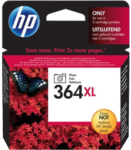 Inktcartridge HP CB322EE 364XL foto zwart HC