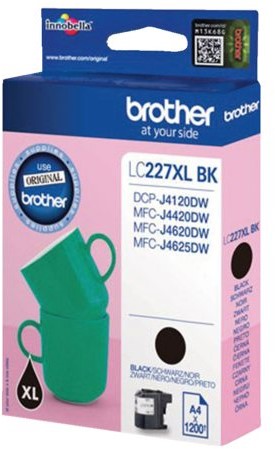 Inktcartridge Brother LC-227XLBK zwart HC