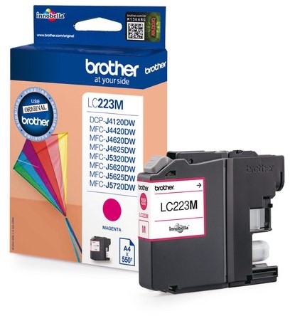 Inkcartridge Brother LC-223M rood