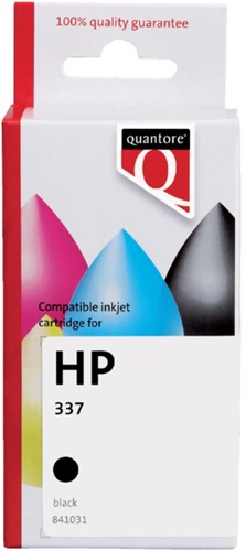 Inktcartridge Quantore alternatief tbv HP C9364EE 337 zwart