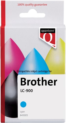 Inktcartridge Quantore Brother LC-900 blauw