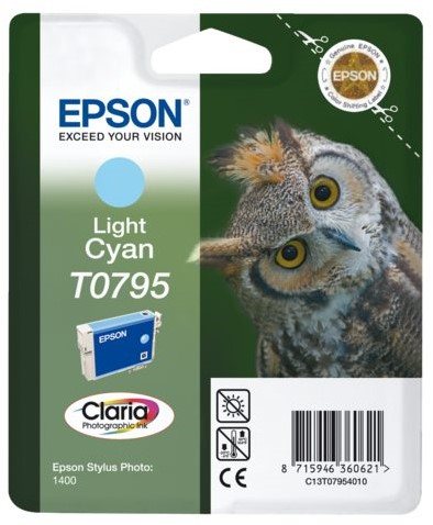 Inktcartridge Epson T0795 lichtblauw