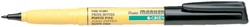 Textielmarker Pentel NM10 rond 1mm zwart