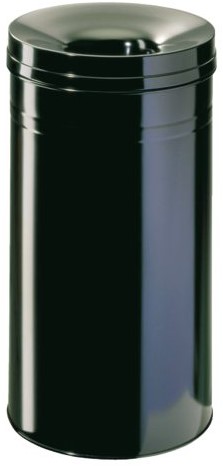 Papierbak met vlamdover Durable 3327-01 60liter zwart