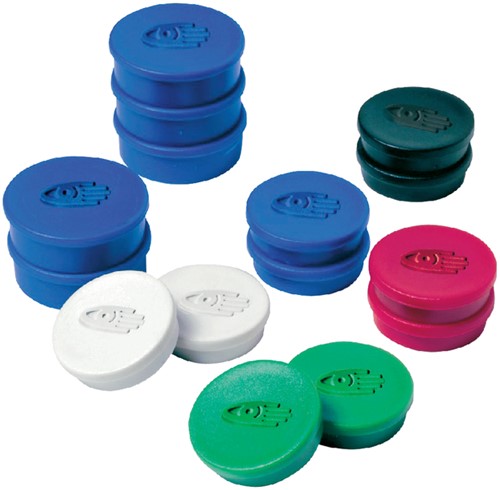 Magneet Legamaster 30mm 850gr blauw 10 stuks-2