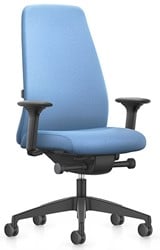 Interstuhl Every bureaustoel EV117 - rugleuning hoog gestoffeerd - Era stoffering - 4D armleggers