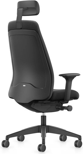 Every bureaustoel EV119 - rug hoog gestoffeerd met neksteun - Comfort zitting - Era gestoffeerd - T armleggers-2