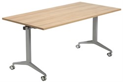 Tica verrijdbare klaptafel - melamine blad 160x80cm