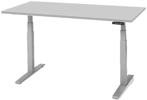Tica Zit/Sta bureautafel - electrisch verstelbaar HI 65-130cm - melamine 180x80 - display-2