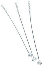 Sigel Nylon draad voor hangschild lengte 125mm kleurloos verpakking 1000 stuks